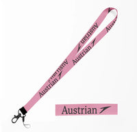Thumbnail for Austrian Airlines lanyard - pink