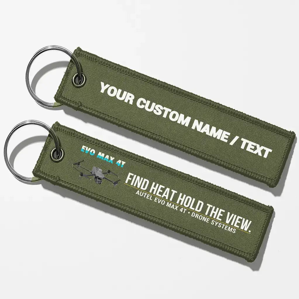 Autel EVO Max 4T Aviator Key Chains - Green Army - Personalized