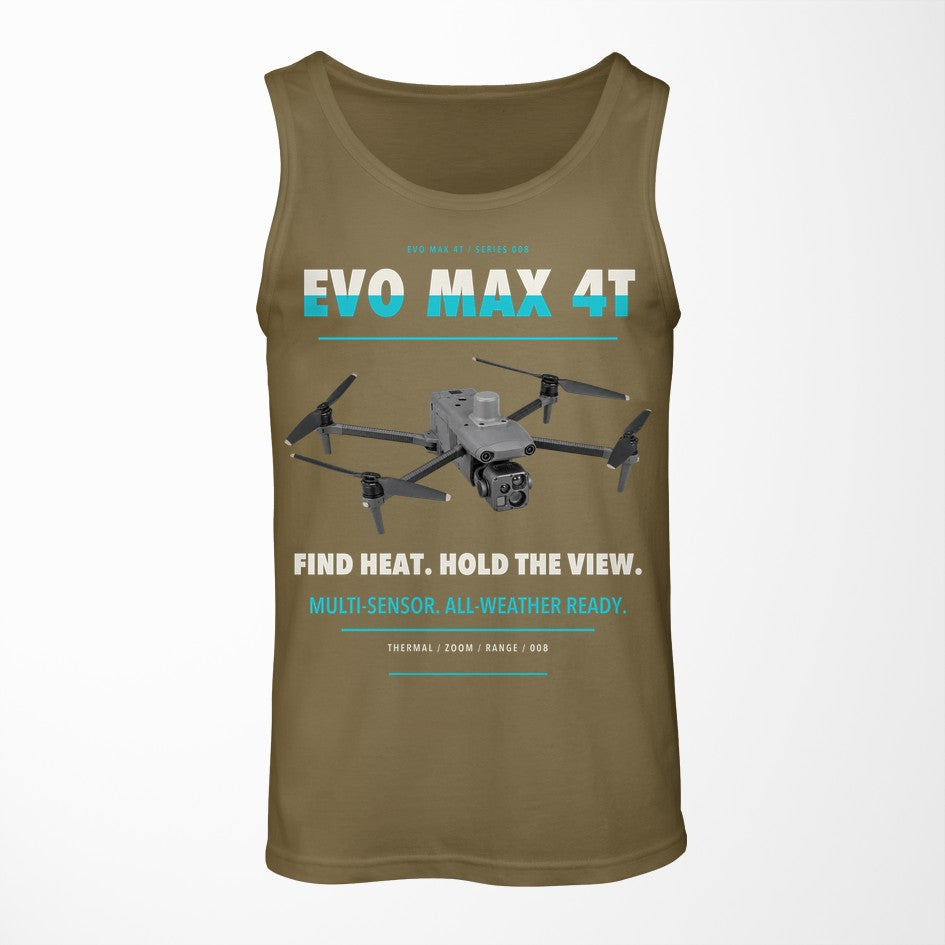 Autel EVO Max 4T design on green army tank top