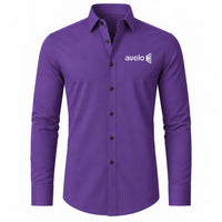 Thumbnail for Avelo Airlines Long Sleeve Shirt - Purple