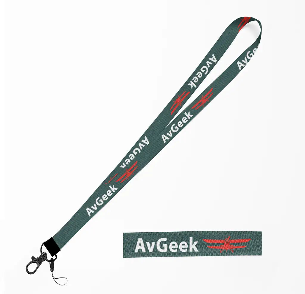 Avgeek lanyard - dark green