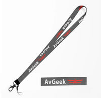 Thumbnail for Avgeek lanyard - gray
