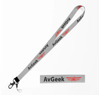 Thumbnail for Avgeek lanyard - light gray
