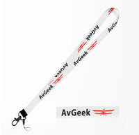 Thumbnail for Avgeek lanyard - white