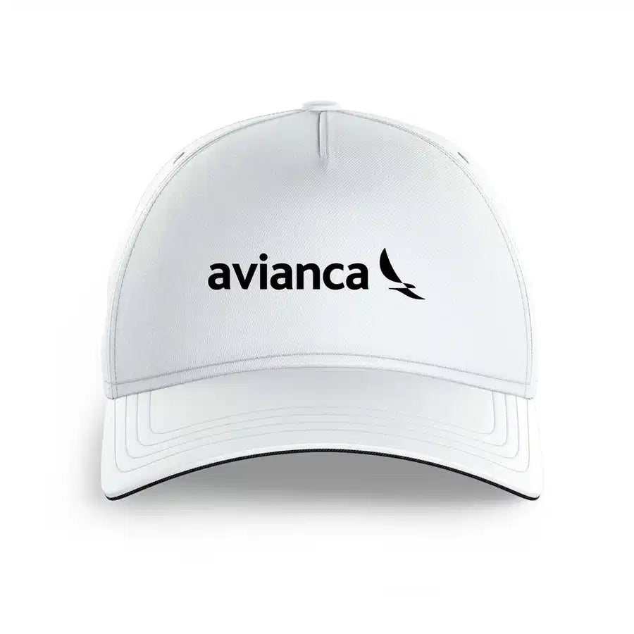 Avianca Airlines printed hat - white