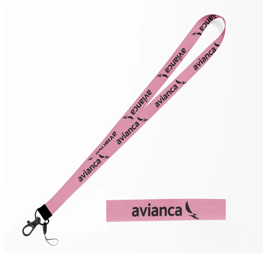 Avianca Airlines lanyard - pink