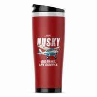 Thumbnail for Aviat Husky A-1C-180 - Cartoon - Stainless Steel (No Holder) - Red