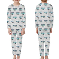 Thumbnail for Aviat Husky A-1C-180 - Children Pajamas - Original Pattern - Light Gray