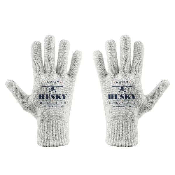 Aviat Husky A-1C-180 - Gloves - Full - Heritage - White