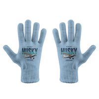 Thumbnail for Aviat Husky A-1C-180 - Gloves - Full - Original + Name - Light Blue
