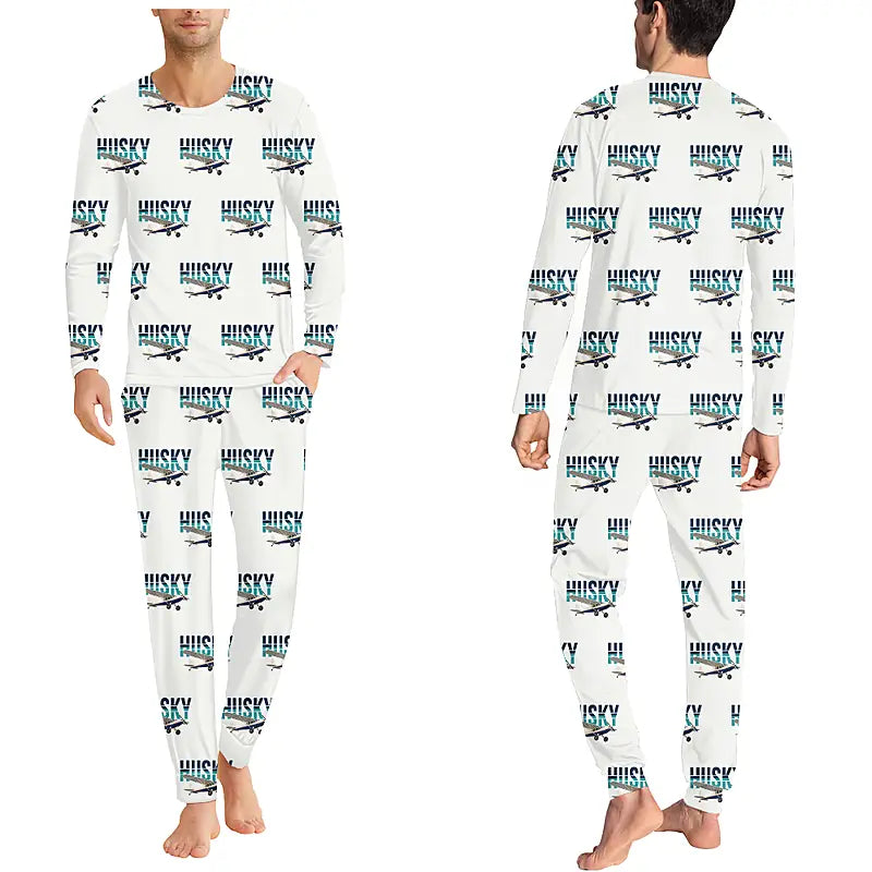 Aviat Husky A-1C-180 - Men Pajamas - Original Pattern - White