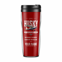 Thumbnail for Aviat Husky A-1C-180 - Original + Name - Plastic (No Holder) - Red