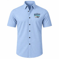 Thumbnail for Aviat Husky A-1C-180 - Short Sleeve Shirt - Original - Light Blue