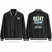 Thumbnail for Aviat Husky A-1C-180 Stylish Jackets - Baseball Collar - Cartoon - Black