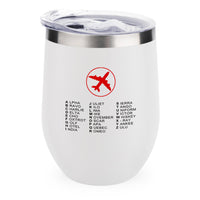 Thumbnail for Aviation Alphabet 2 Designed 12oz Egg Cups