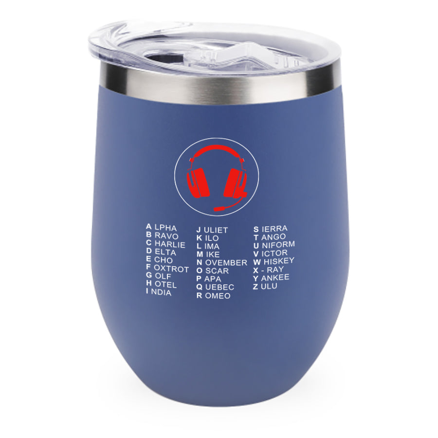 Aviation Alphabet 3 Designed 12oz Egg Cups