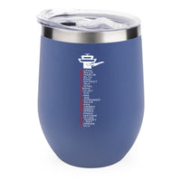 Thumbnail for Aviation Alphabet Designed 12oz Egg Cups