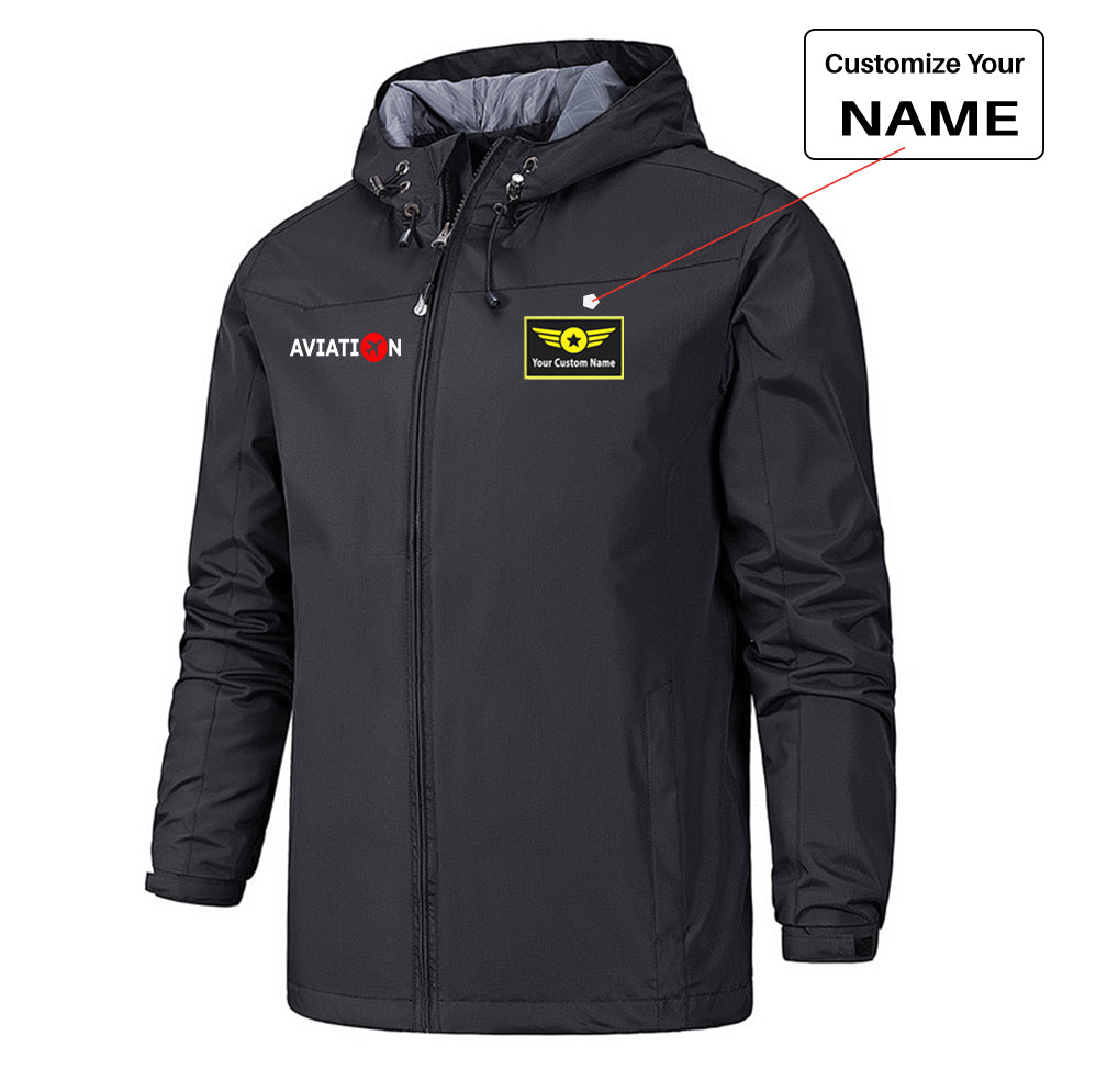 Aviation Designed Rain Jackets & Windbreakers