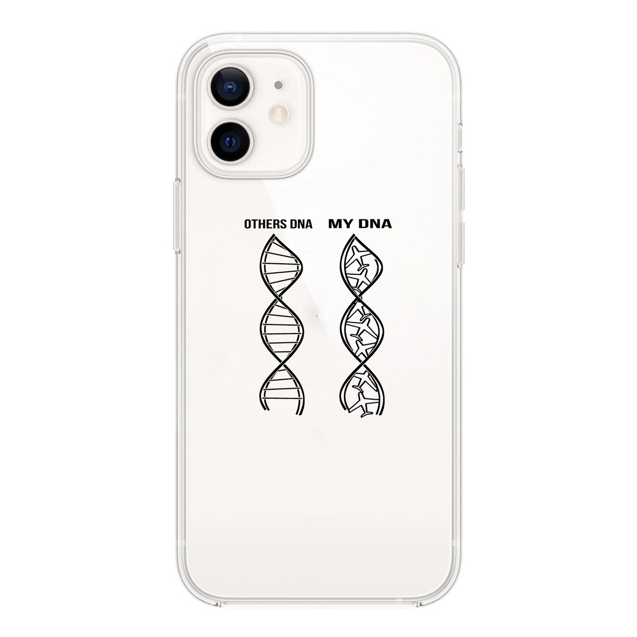 Aviation DNA Designed Transparent Silicone iPhone Cases