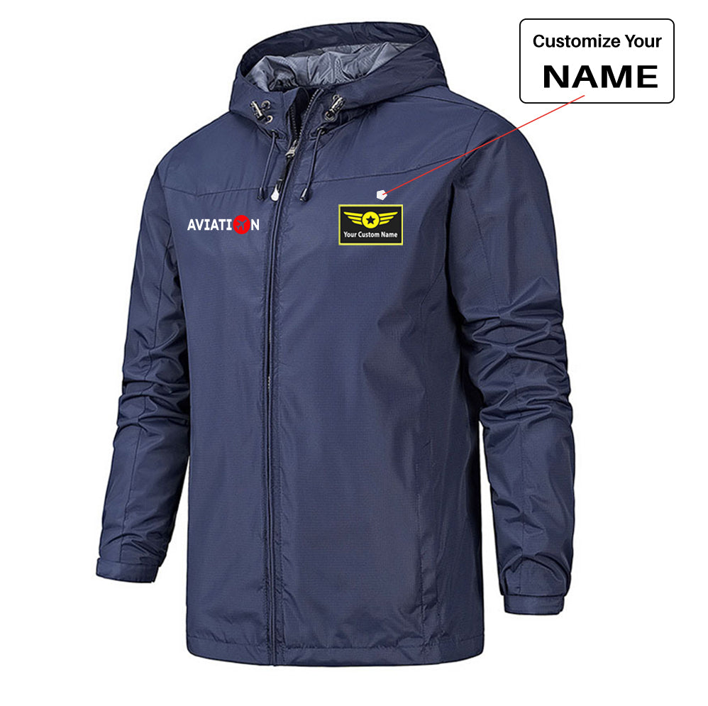 Aviation Designed Rain Jackets & Windbreakers