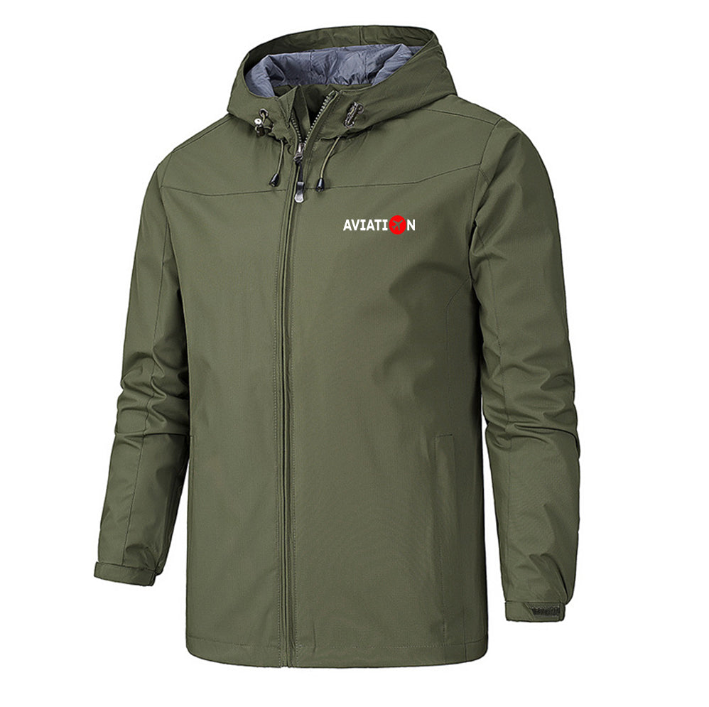 Aviation Designed Rain Jackets & Windbreakers