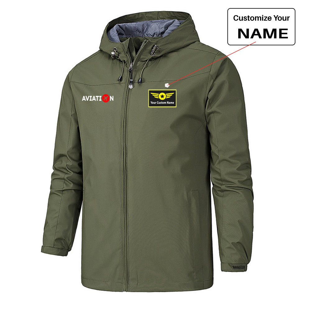 Aviation Designed Rain Jackets & Windbreakers