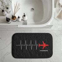 Thumbnail for Aviation Heartbeats Designed Bath Mats
