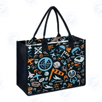 Thumbnail for Aviation Icons Designed Special Canvas Bags