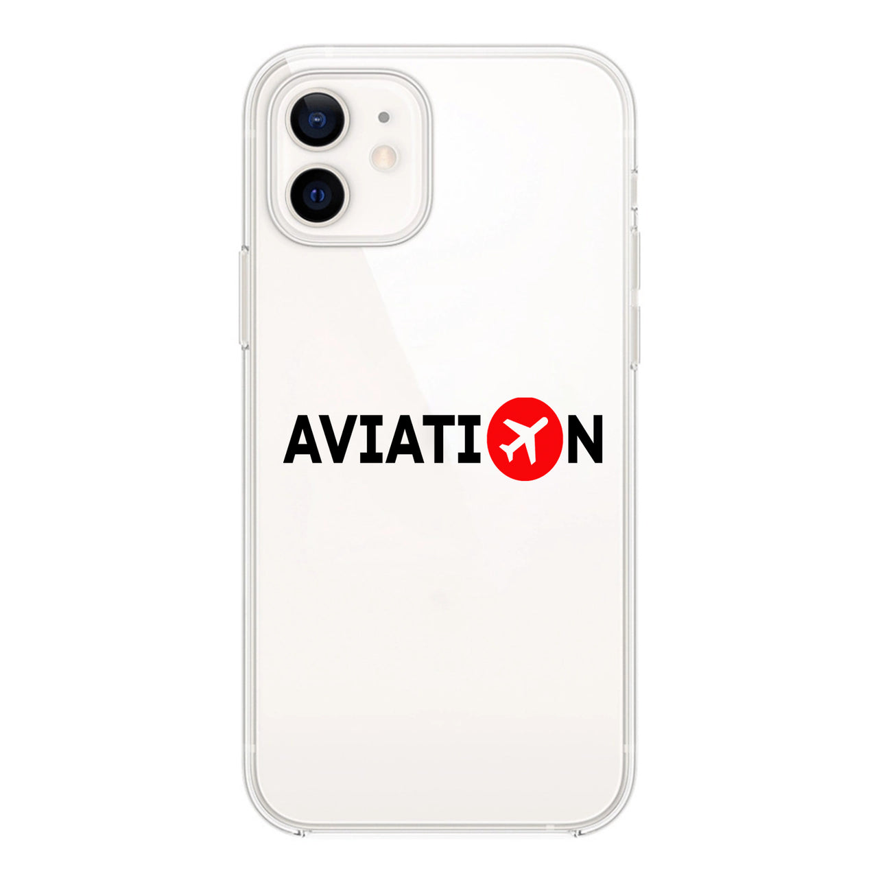 Aviation Designed Transparent Silicone iPhone Cases
