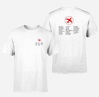 Thumbnail for Aviation Alphabet 2 design on white double side