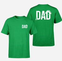 Thumbnail for Aviation Dad design on green double side