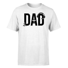 Single-Side Printing — Aviation Dad Double-Side T-Shirt
