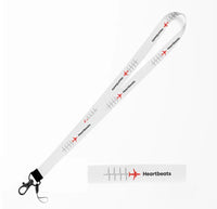 Thumbnail for Aviation Heartbeats lanyard - white