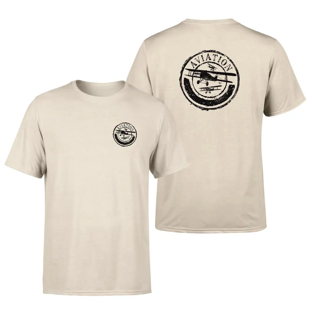 Aviation Lovers design on beige double side