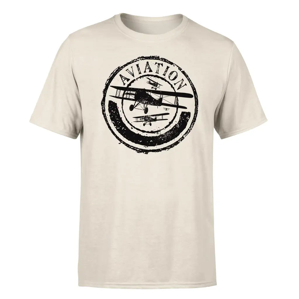 Aviation Lovers design on beige single side
