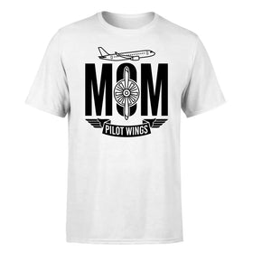 Single-Side Printing — Aviation Mom Double-Side T-Shirt