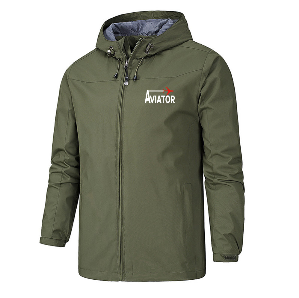 Aviator Designed Rain Jackets & Windbreakers