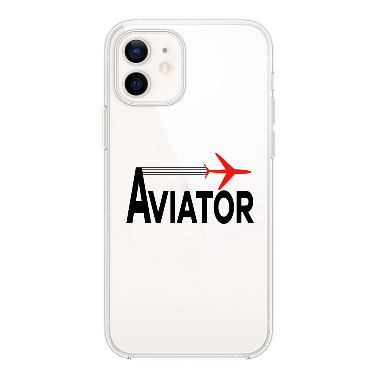 Aviator Designed Transparent Silicone iPhone Cases