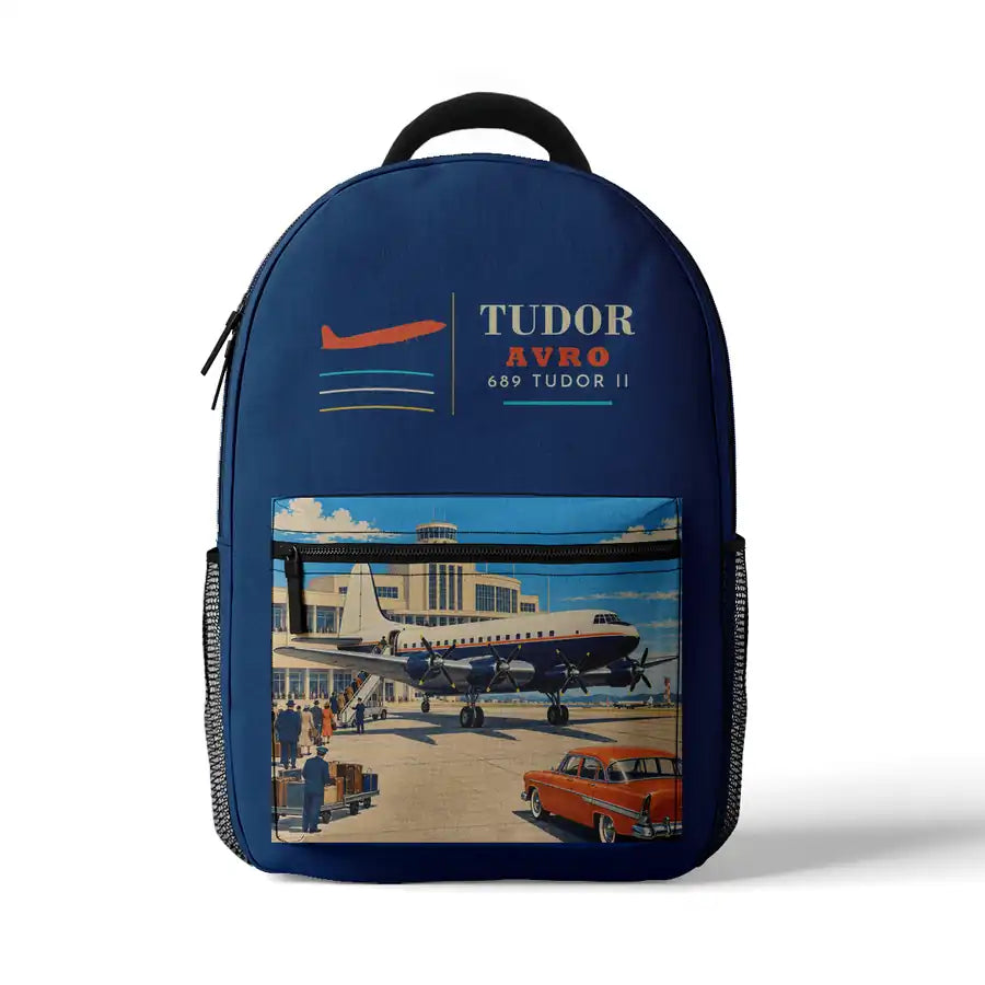 Avro 689 Tudor II - 3D Backpack - Blue