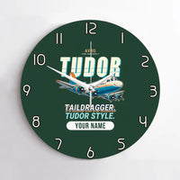 Thumbnail for Avro 689 Tudor II - Cartoon + Name - No Frame - Dark Green