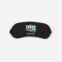 Thumbnail for Avro 689 Tudor II - Cartoon + Name - Sleep Mask - Black