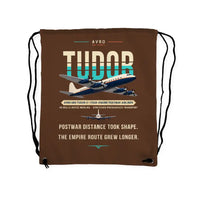 Thumbnail for Avro 689 Tudor II - Drawstring Bag - Original - Brown