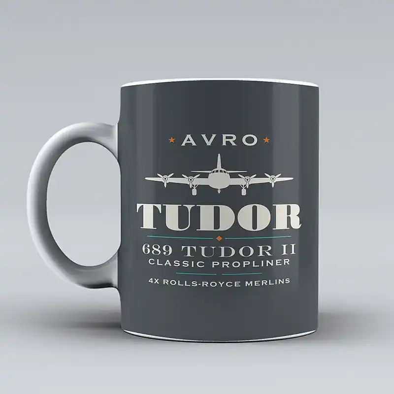 Avro 689 Tudor II - Heritage - Mug - Gray