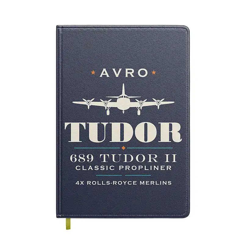 Avro 689 Tudor II - Heritage - Notebook - Navy Blue