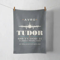 Thumbnail for Avro 689 Tudor II - Heritage - Towel - Gray