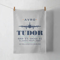 Thumbnail for Avro 689 Tudor II - Heritage - Towel - Light Gray