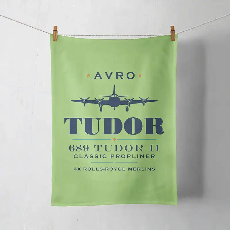 Avro 689 Tudor II - Heritage - Towel - Light Green
