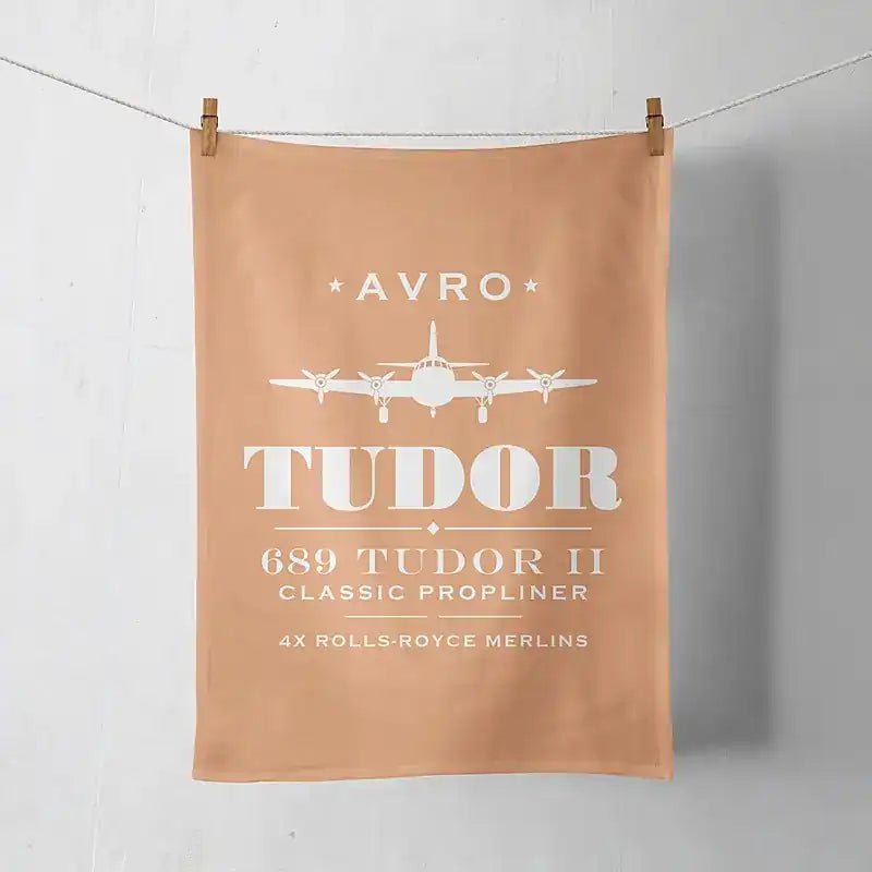 Avro 689 Tudor II - Heritage - Towel - Orange