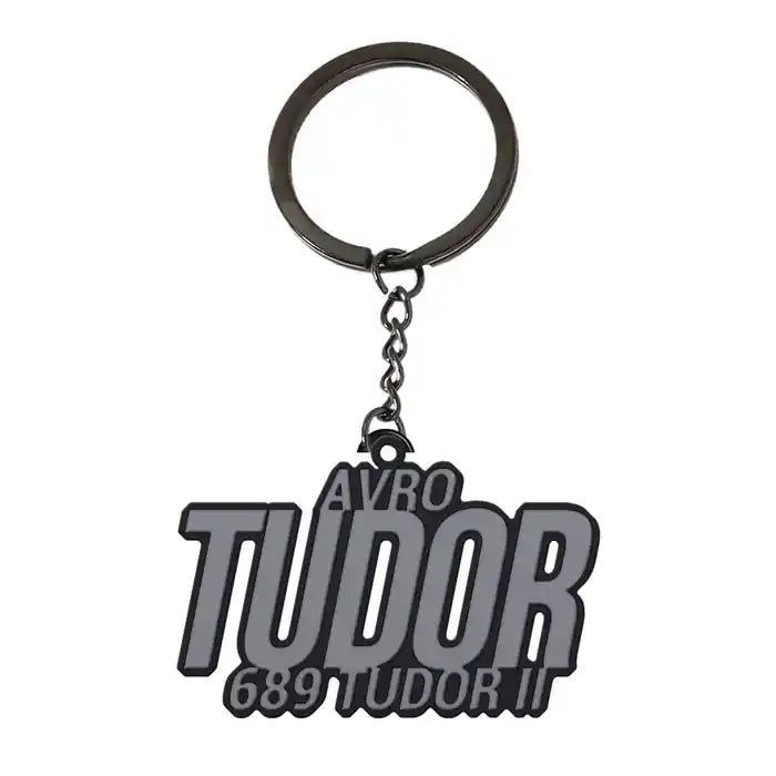 Avro 689 Tudor II - Hollow Key Chain - Tag - Black