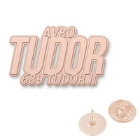 Thumbnail for Avro 689 Tudor II - Hollow Pin - Tag - Rose gold
